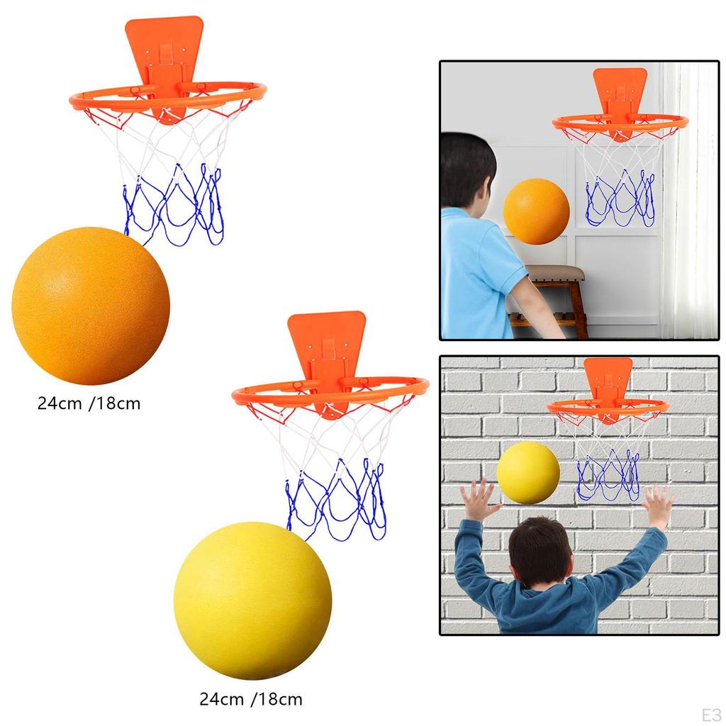 Leises Basketballspielzeug, flexibler, weicher, pädagogischer, klopfender, leiser, federnder Indoor-Trainingsball