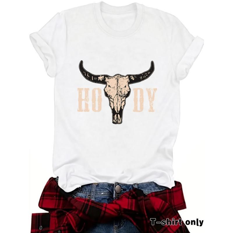 Women's Round-neck Short-sleeved Printed Summer New Comfortable T-shirt