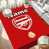 Custom Name Personalized football team Print Carpet, Versatile Home Decor Rug, for Playroom, Apartment, Balcony, Entryway, Hallway Gift