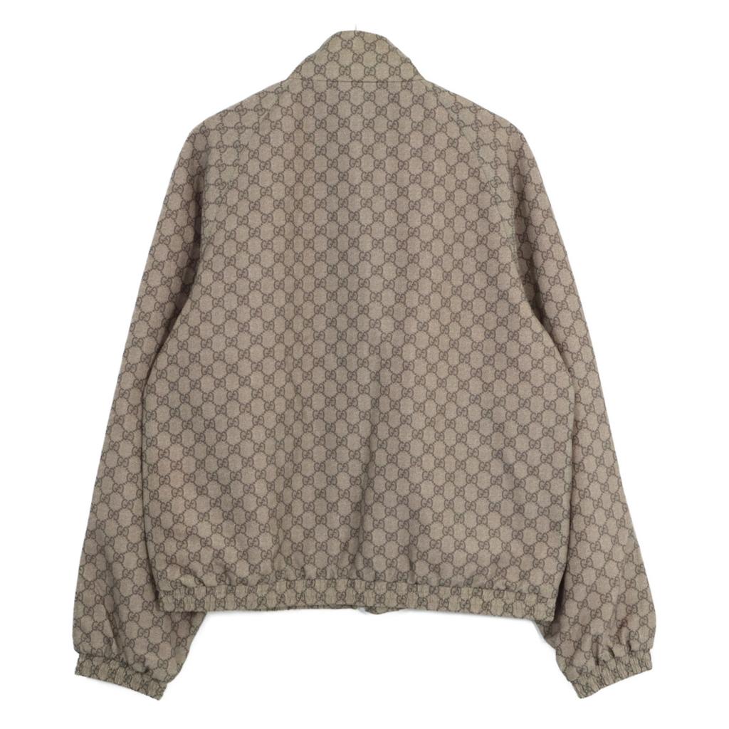 GUCCI xDisney Disney [Excellent Condition/Domestic Authentic] 646442 Donald Duck GG Nylon Jacket 44 BrownUsed