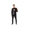 Puma Retro Deportivo Bloque de Color Cuello Alto Jersey Manga Larga Top Y Pantalón con Cordón de Cintura Media con Puños Conjunto Deportivo Casual Conjuntos Hombre 656471-15