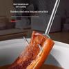 Dedelai 60cm Stainless Steel Double Meat Hook with Rosewood Handle