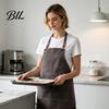 Polyester Cotton Apron Waterproof Kitchen with Pockets, Chef Cooking for Men Women, Comfortable Cross Back Work Barista, Gardening, Painting Craft