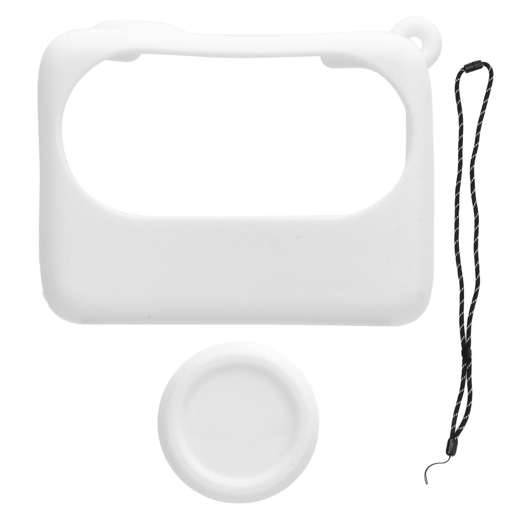 Kameraabdeckung für GO 3S Silikon Kamera-Ladeetui Schutzhülle Objektivdeckel und Umhängeband