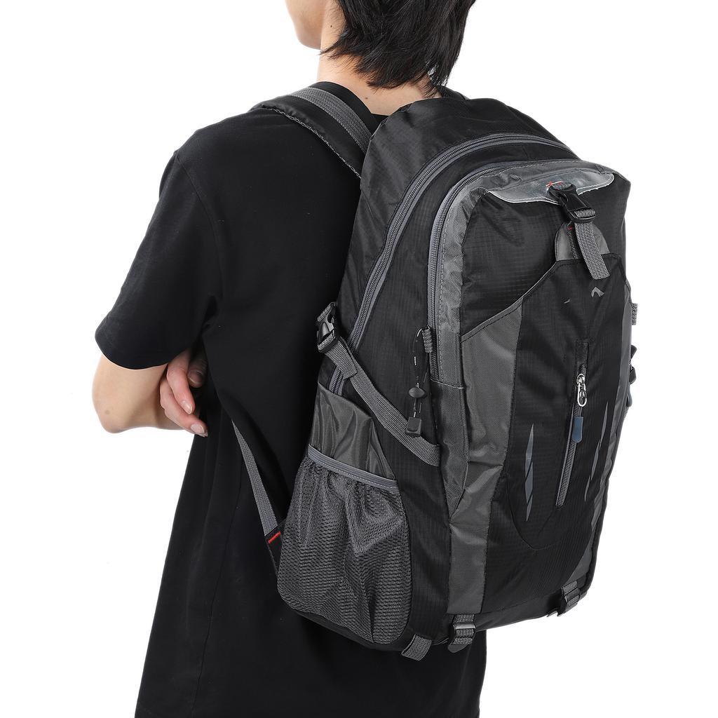 40L Waterproof Backpack Shoulder Bag For Outdoor Sports Climbing Camping Hiking Black