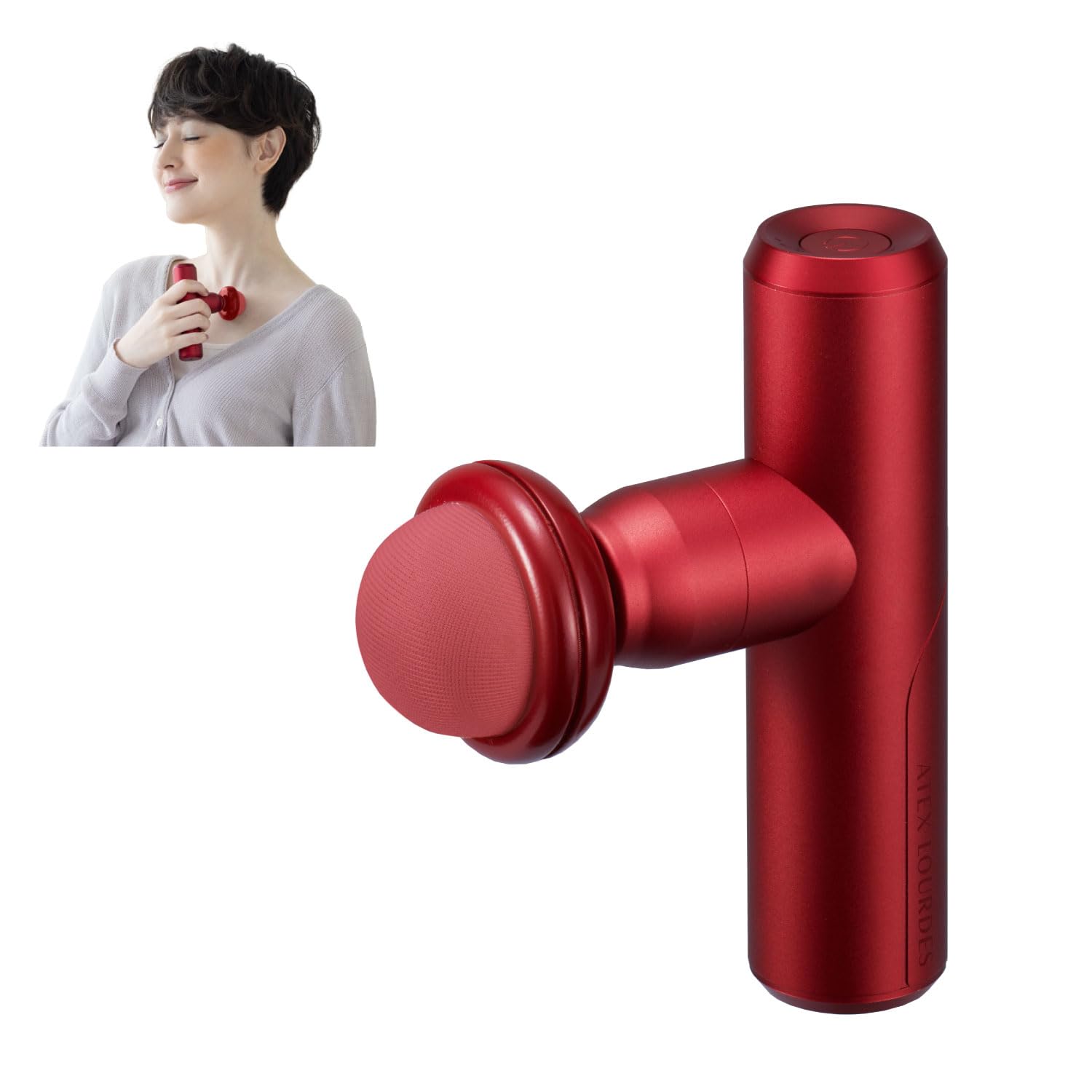 

Пистолет Atex Lourdes (с адаптером) AX-HX335rd Красный, для плеч, талии и ног