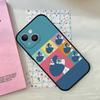 Cartoon Cute Mafalda Phone Case For IPhone 1716 15 14 13 Pro Max 11 12 Mini X Xs XR Black Silicone Cover