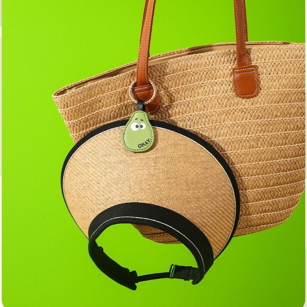 Anti-lost Pu Leather Flower Magnetic Hat Clip Wallet Buckle Glasses Storage Clip Hat Holder  Men