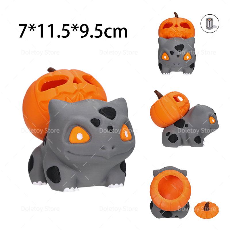 3D Printing Pokemon Action Figures Magikarp Charmeleon Gliscor Bulbasaur Multi-Joint Movable Collection Model Toys Kids Gift
