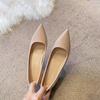 Fashion 2025 Women Summer New Versatile Leather Shoes Sharp pointed fashion high heels Soft leather shallow mouth comfort women shoes