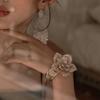 Exquisite 3D Floral Bracelet: Stylish, Luxurious Women's Jewelry