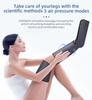 Pressotherapy Leg Massager 2000mAh - Portable Air Compression Massage for Calves & Thighs - Muscle Recovery & Pain Relief