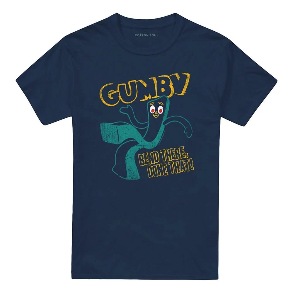 

Gumby Bend There T-Shirt S-5XL, Navy 3XL