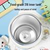 Fuguang 316L Stainless Steel Kids Insulated Bottle with Dual-Use Lid