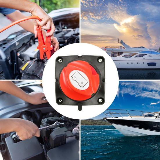 

Universal Battery Isolator Battery Sensitive Car Rotary Selector Yacht Switch Auto Supplies