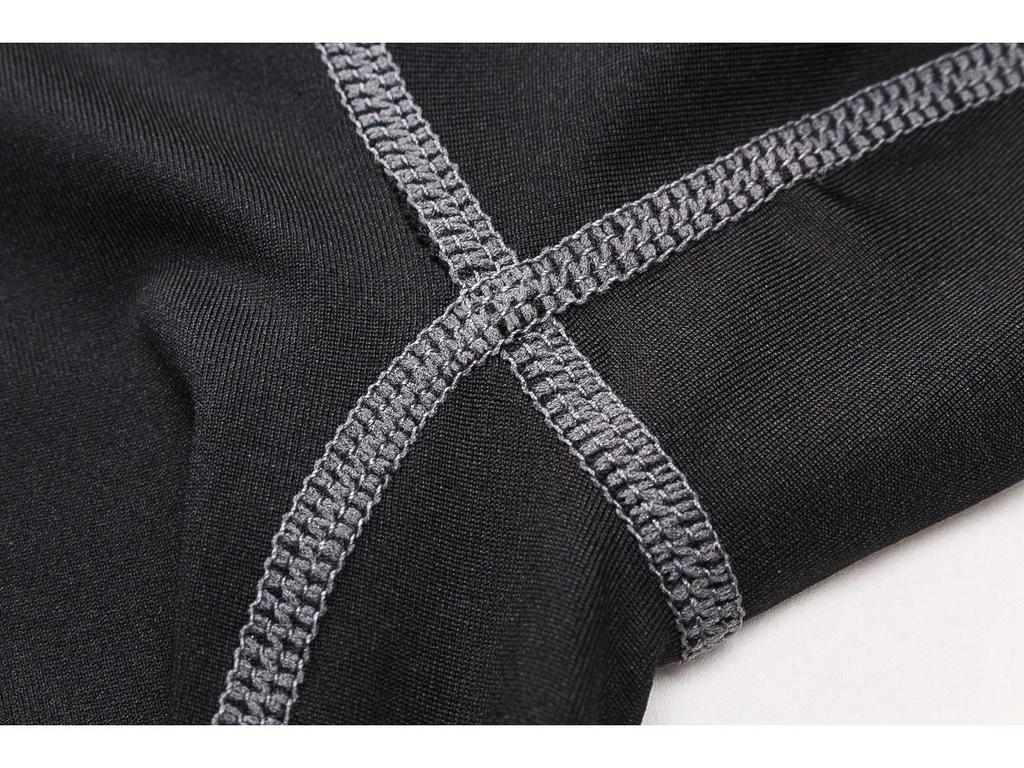 Męski Zestaw Fitnessowy i Biegowy Szybkoschnący 5-częściowy: Oddychający strój do jogi i na siłownię z długim rękawem