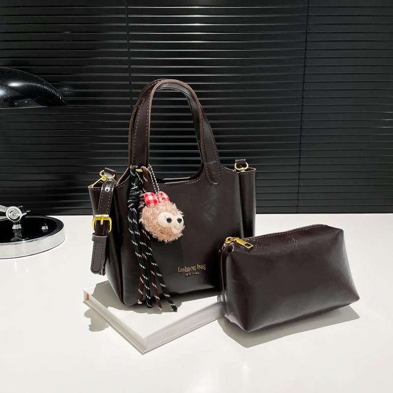 Textured handbag bag New summer trendy versatile shoulder messenger bag Fashion niche vegetable basket Women's bag trendy