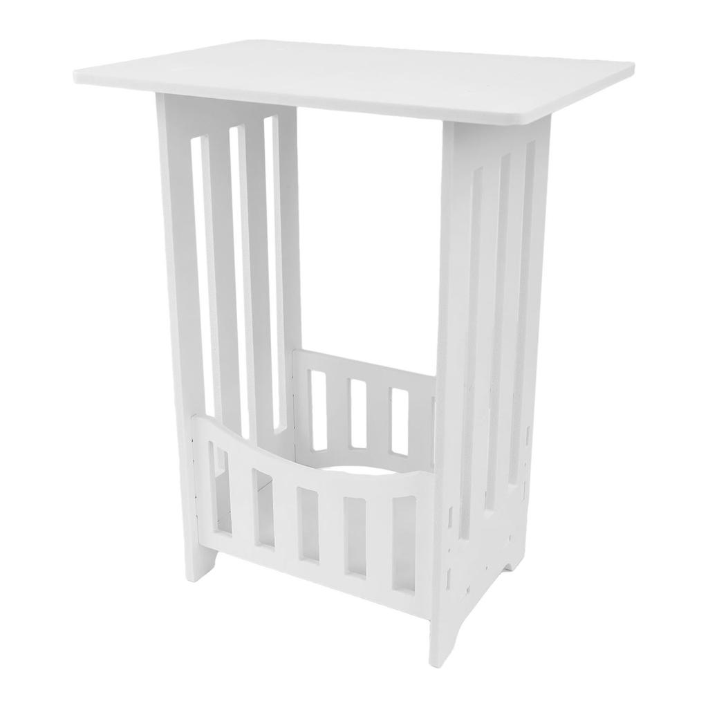 2/3 Tier Side Table Night Stand Narrow End Table Bookcase With Storage Shelf
