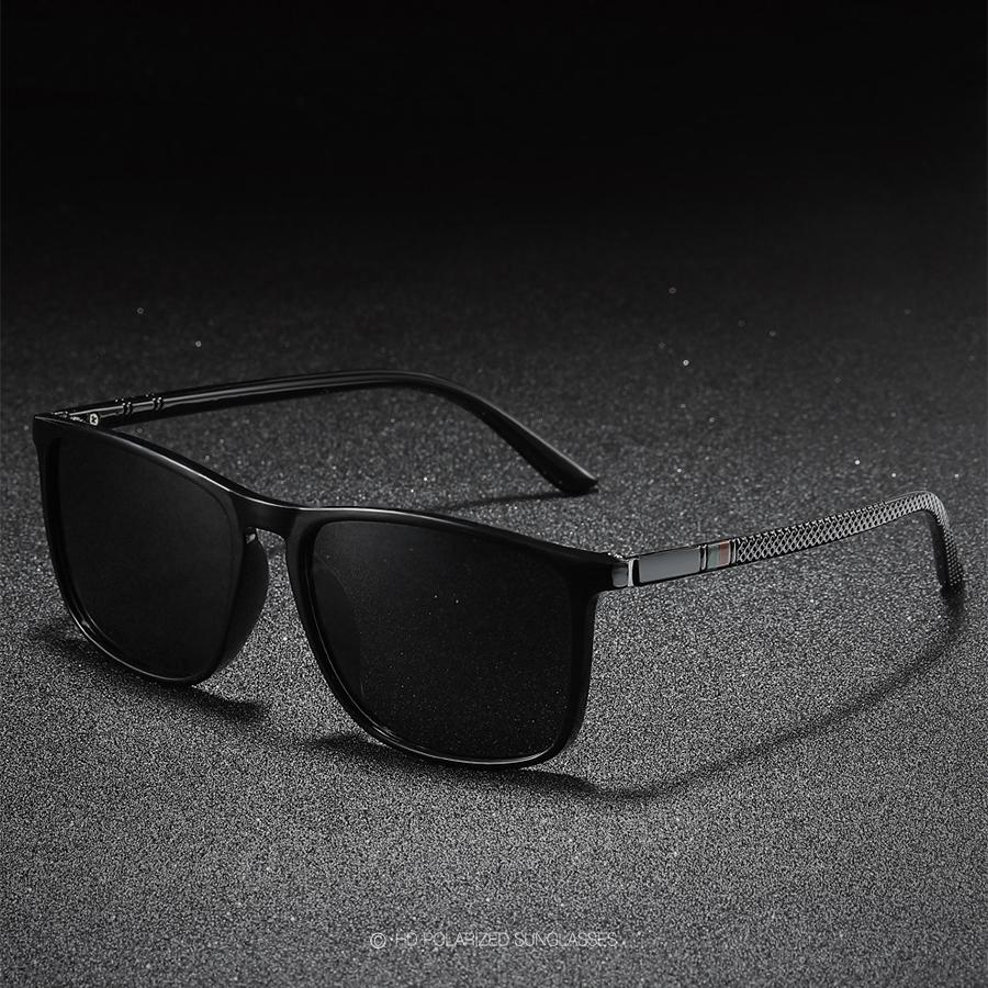 Новые модные поляризационные солнцезащитные очки для мужчин Ультралегкие солнцезащитные очки для женщин Тренд для улицы Отпуск Зеркальные Дизайн люксового бренда Uv400