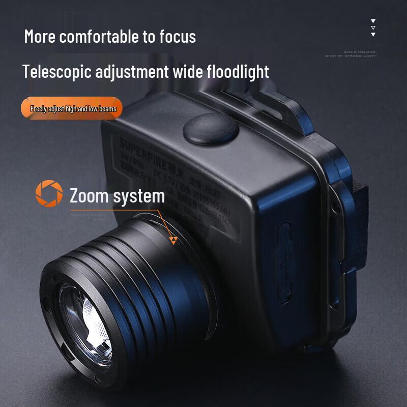 SupFire HL22 Industrial Explosion-Proof Zoom Headlamp