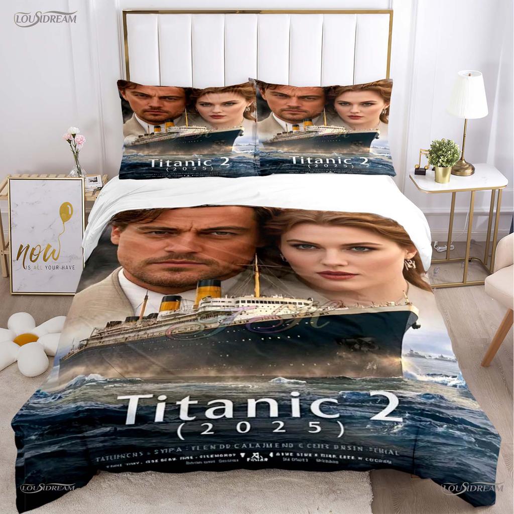 Comforter Titanic Romantic Love All Season Comforter Bedding Sets Soft And S Single/Double/Queen/King