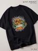 Black T-shirt Nasty (Nasty), Metal Back In