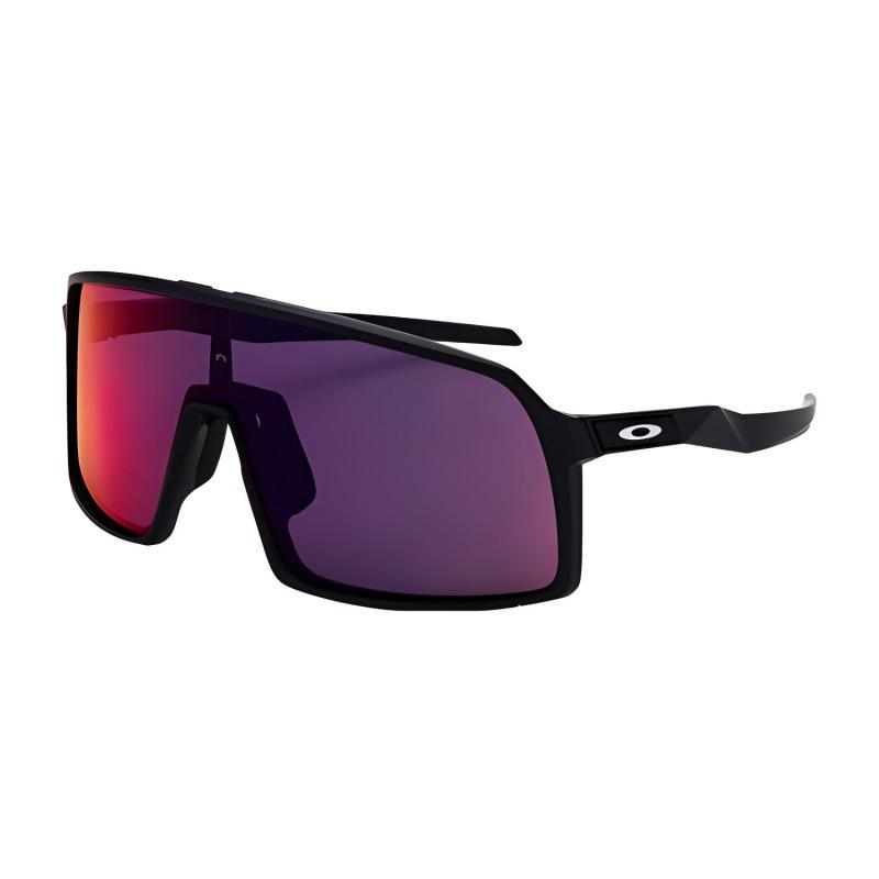 Oakley Stylish Personality Plate Frame Irregular Sunglasses Men's Black