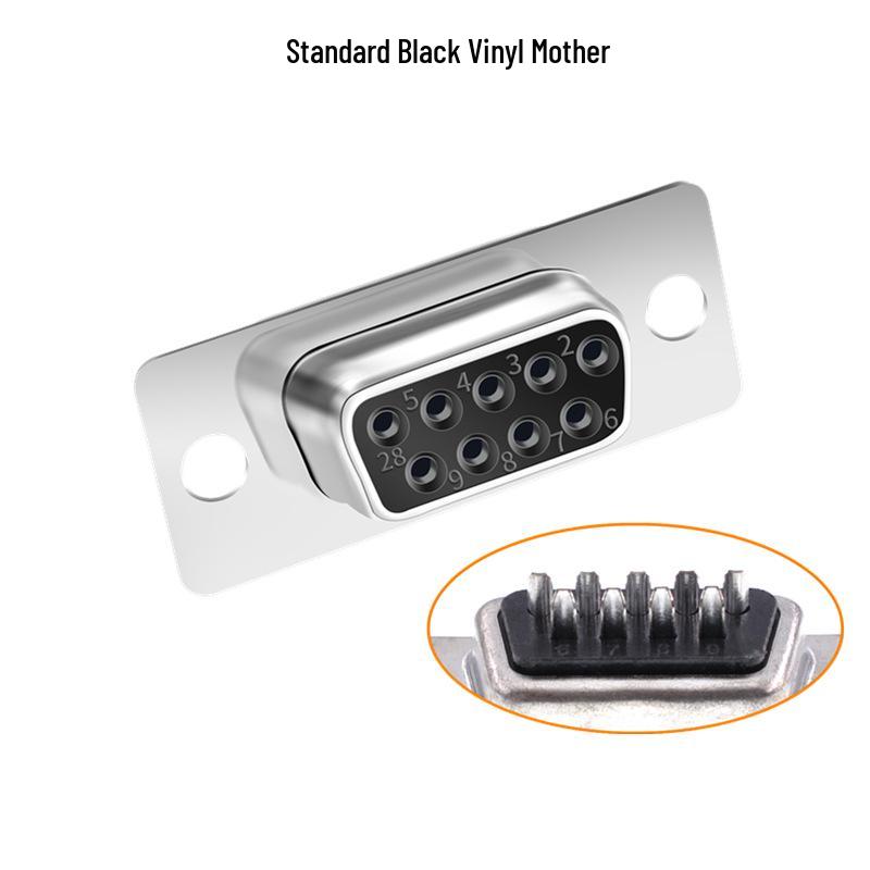 DB9 Female-to-Male 9-Pin Solder Type RS232/485 Serial Connector Plug