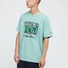 Uniqlo X Keith Haring X Tokyo Graphic Cartoon Print Crew Neck Short Sleeve T-Shirt Unisex T-Shirts Light-Green 437537-52