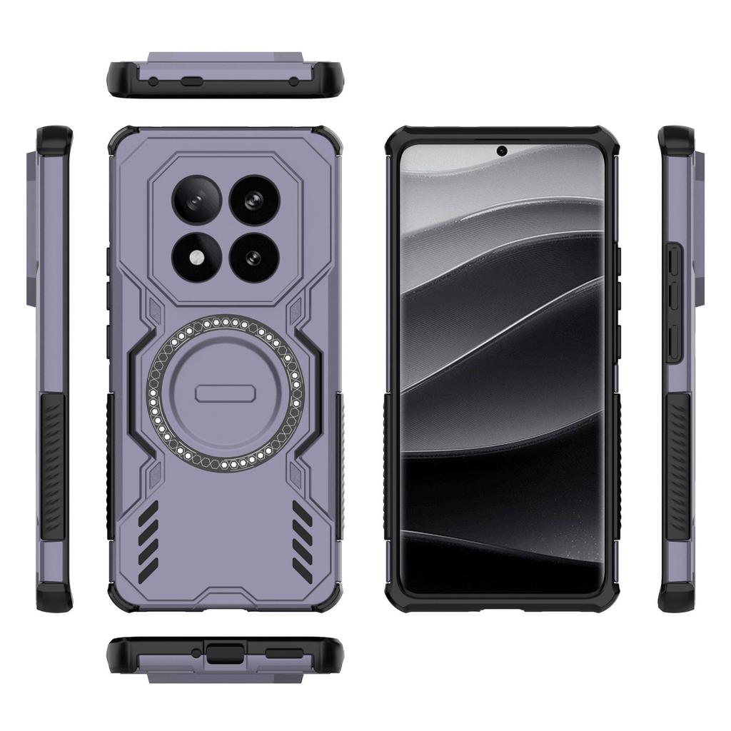 Magsafe Phone Case for Redmi Note 14 Pro Plus,Magnetic Heat Dissipation Phone Case Cover for Xiaomi Redmi Note 13 12 14 Poco C75 X7 Pro F7