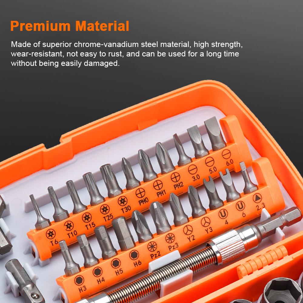 38in1 Multifunctional Ratchet Wrench Screwdriver Set Practical Motorcycle Bicycle Bathroom Air Conditioner Auto Repairs