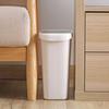 Narrow Garbage Can Open Top Trash Can Garbage Container Bin Bathroom Trash Bin Decorative Trash Bin Compact Trash Can For Narrow