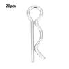 Spina Cotter R Spina di Fissaggio Clip di Fissaggio Zincata Lucida (2.5*45mm 10pz)