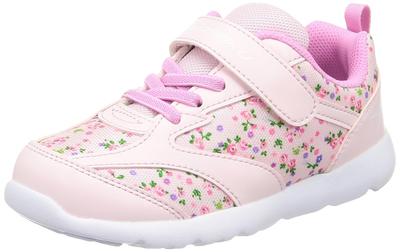 Shunsoku Sneakers for Foot SKF Cm Kids, Girls, Children's Shoes, Development, Lightweight, 14-22cm, 2E, 2530, Pink, 16.0