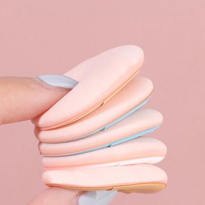 10 ks/krabice Mini houbička na prst podkladová báze Malý air cushion houbičkový polštářek Korektor na obličej Podkladová báze Kosmetický aplikátor Nástroje na líčení