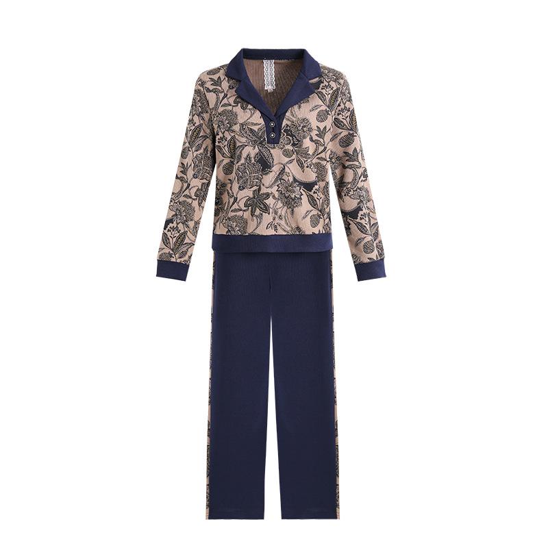 2023 Autumn Two-Piece Suit for Middle-Aged Women - Elegant Sportswear Set for Spring and Fall
