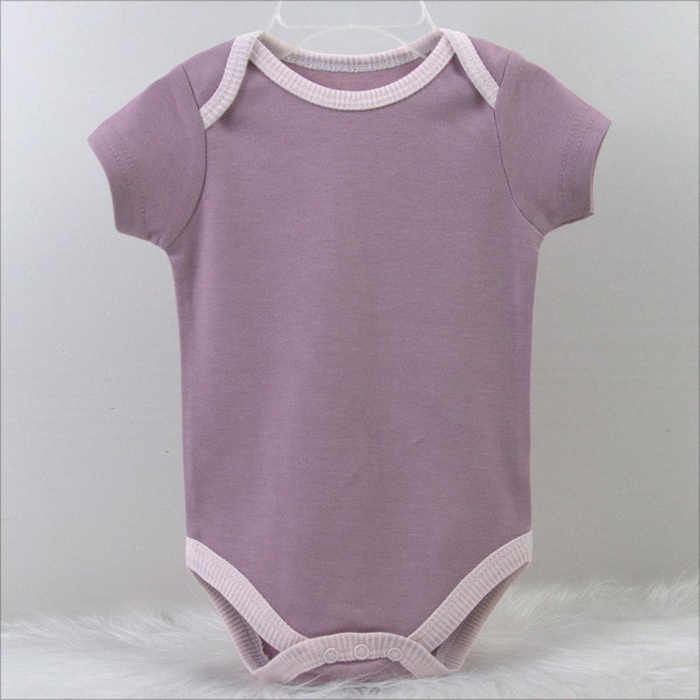 Nieuwgeboren Katoenen Driehoek Baby Bodysuits om te Kruipen