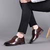 Business Classic Men's Leather Shoes Retro elegant gentleman style Party and daily formal office Luxury quality adult shoes
