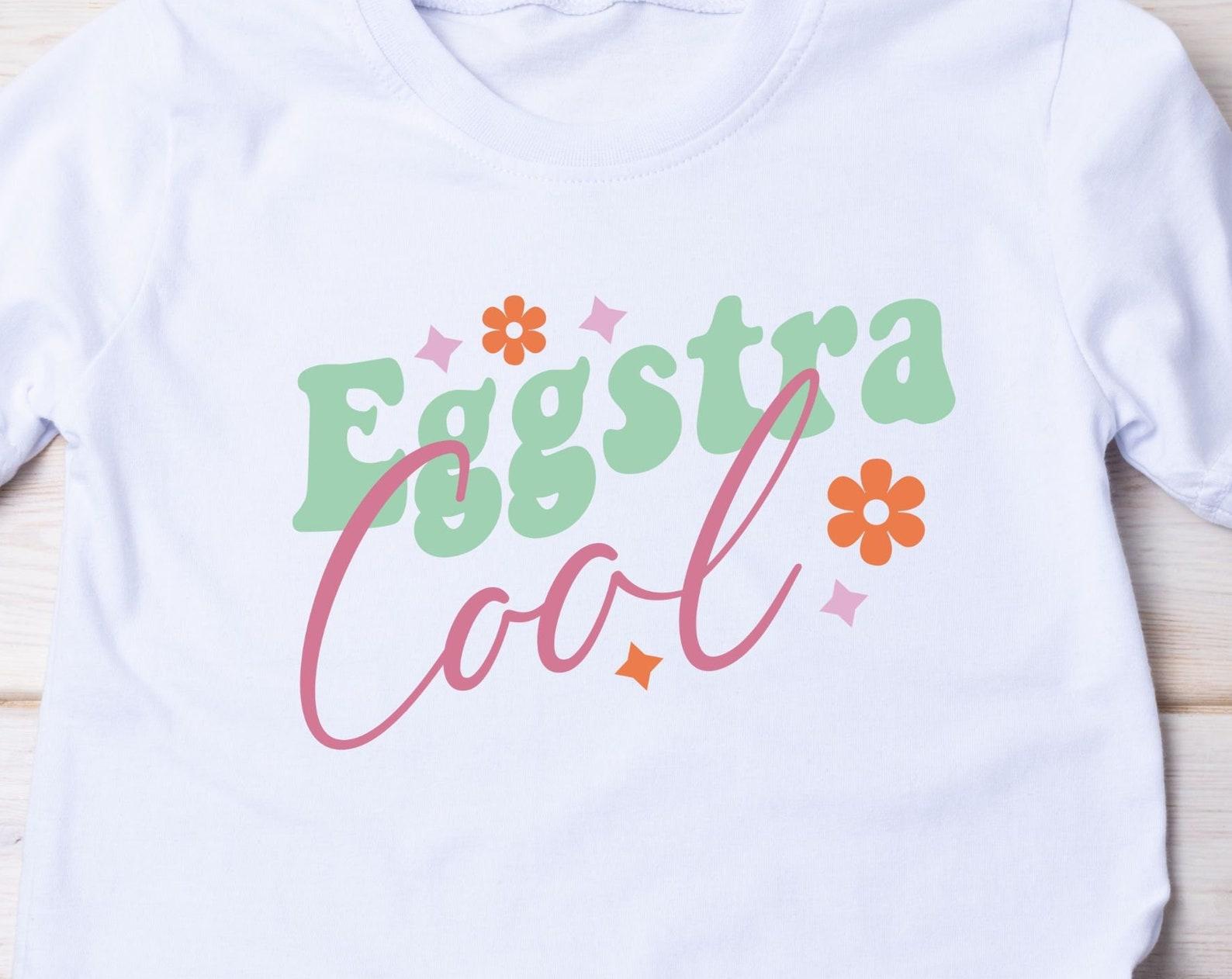 EggstraCool, easter tshirt, shirt for friend, easter mom tshirt, Unisex Jersey Short Sleeve Tee 4XL