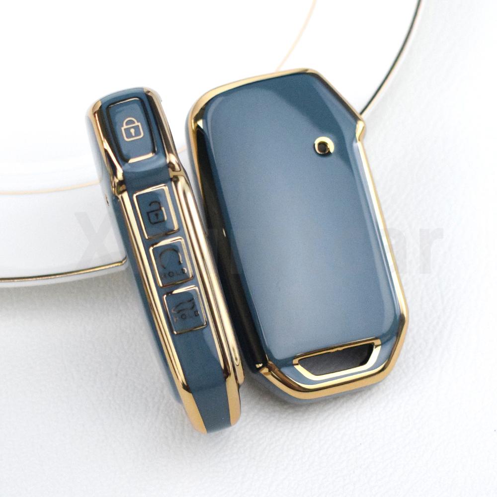 

For Kia Ray Sportage K7 Cadenza Sorento 4 Soul Telluride K3 Cerato Tpu Car Remote Key Fob Case Cover