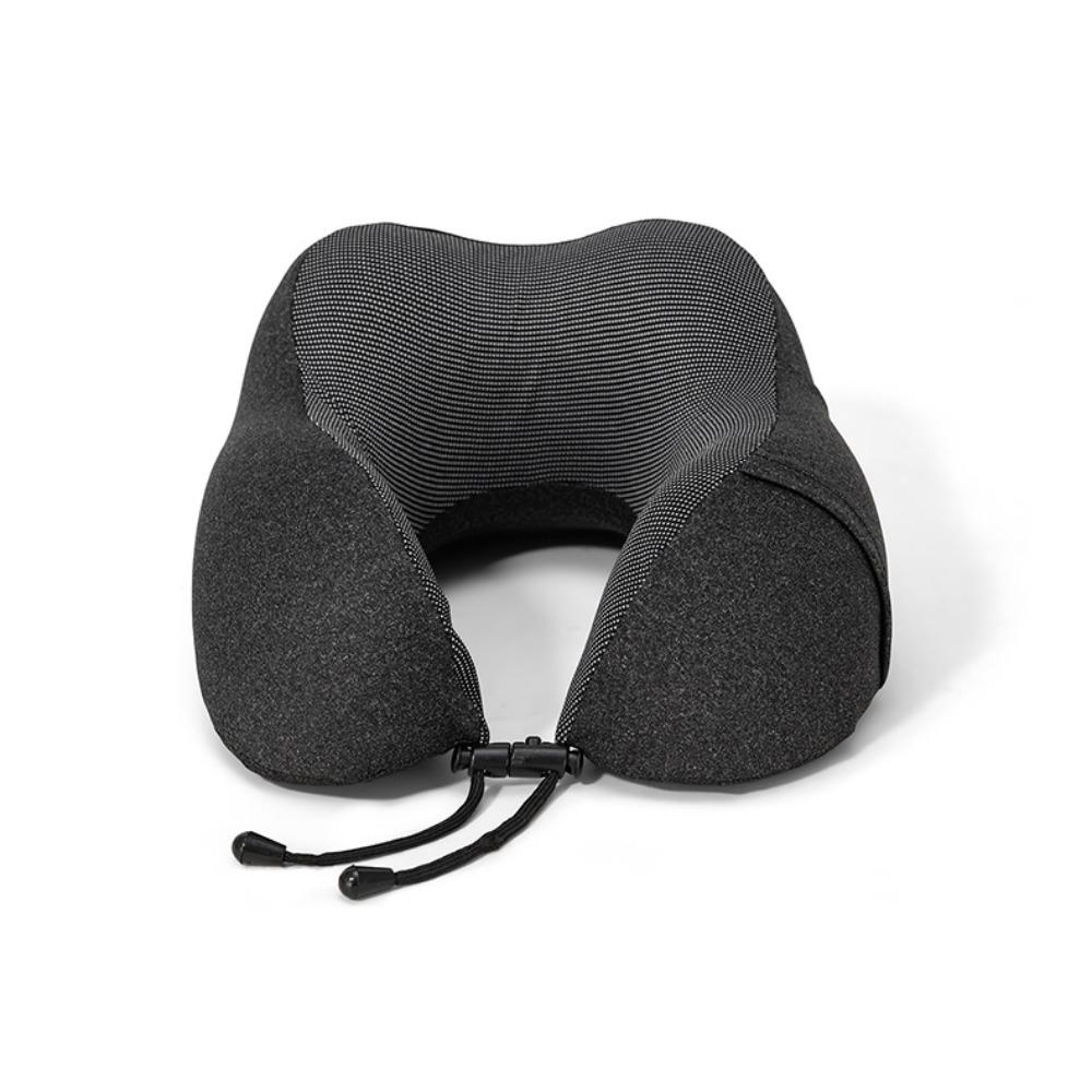 Cationic Cool Feeling U-shaped Pillow, Slow Rebound Memory Foam Neck Support Travel Pillow for Office Nap