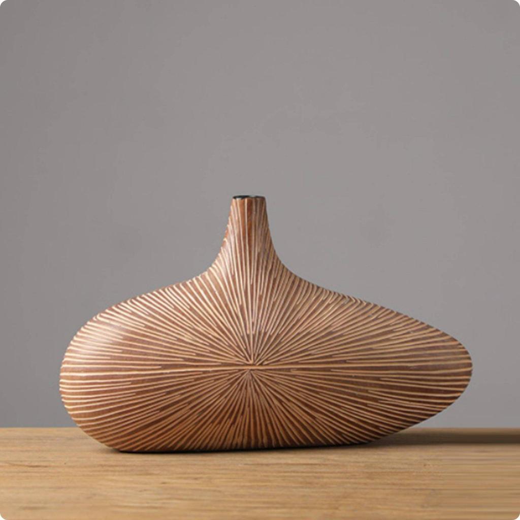 Home Decoration Resin Vase Centerpiece Modern Creative Decor