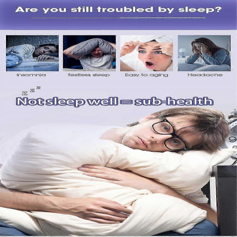 Sömnplåster för vuxna Sömnmedel Sömnlöshet-Bättre Naturlig Djurvänlig Sömnhjälp för Vuxna Hudvänliga & Lätta att Applicera Sömnplåster