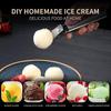 Ice Cream Scoop Stainless Steel Ice Cream Spoon Watermelon Baller Scooper Fruit Dessert Spoon Ice Cream Ball Maker Kitchen Tools