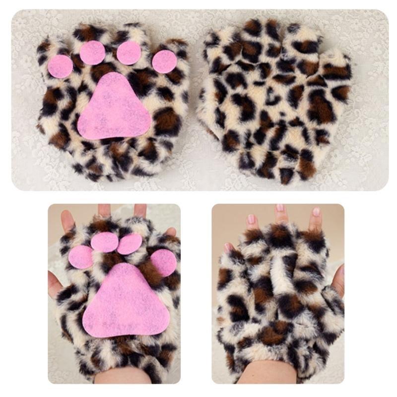 Cats Costume Set Ears Tail Bowite Tutu Animal Fancy Costume Kit Accessories for Kids Girls Halloween Cosplays Props