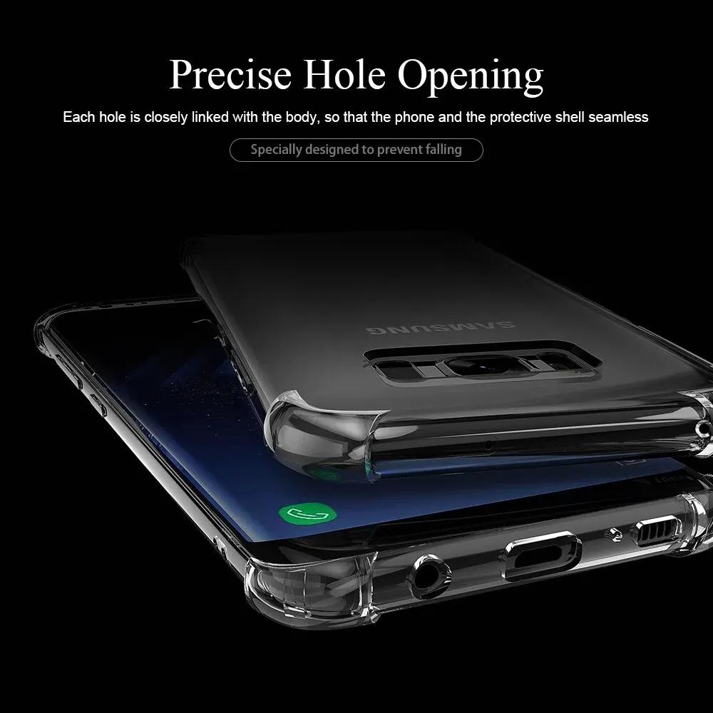 S25 Edge Silicone Cover Thick Shockproof Case For Samsung Galaxy S25 Ultra S24 FE S21 S20 S23 Ultra S8 S9 Plus Phone Case