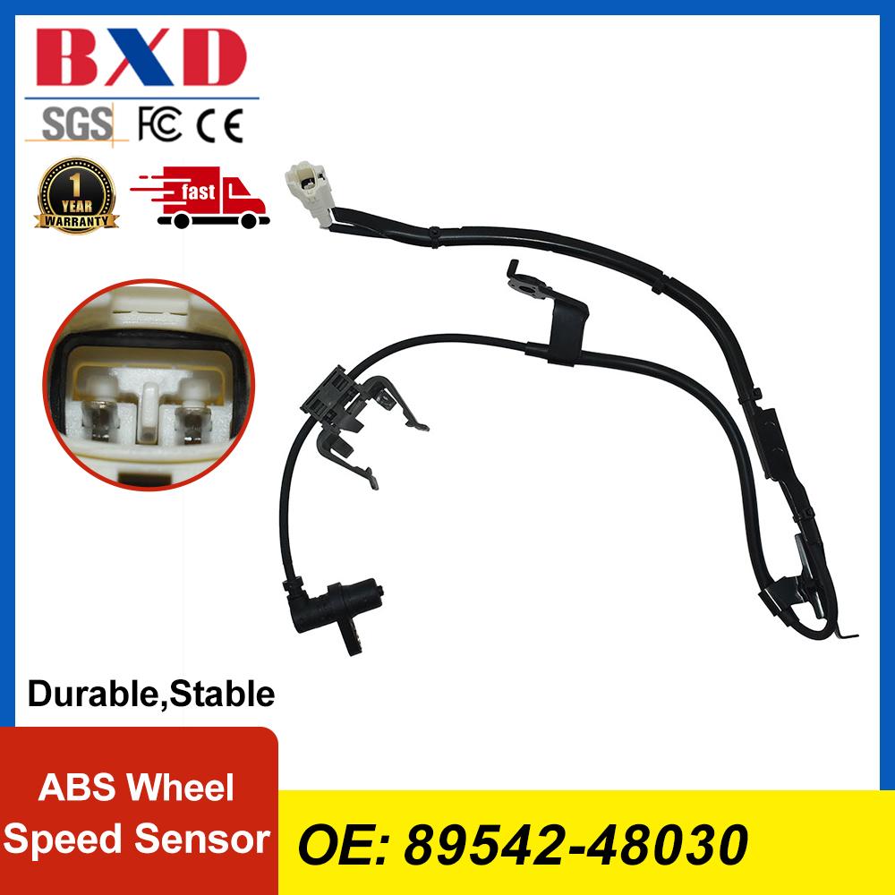 Front Right ABS Wheel Speed Sensor 89542-48030 for Toyota Highlander 04-07 Lexus RX330 04-06 RX350 07-09 RX400H 06-08 89542-48030