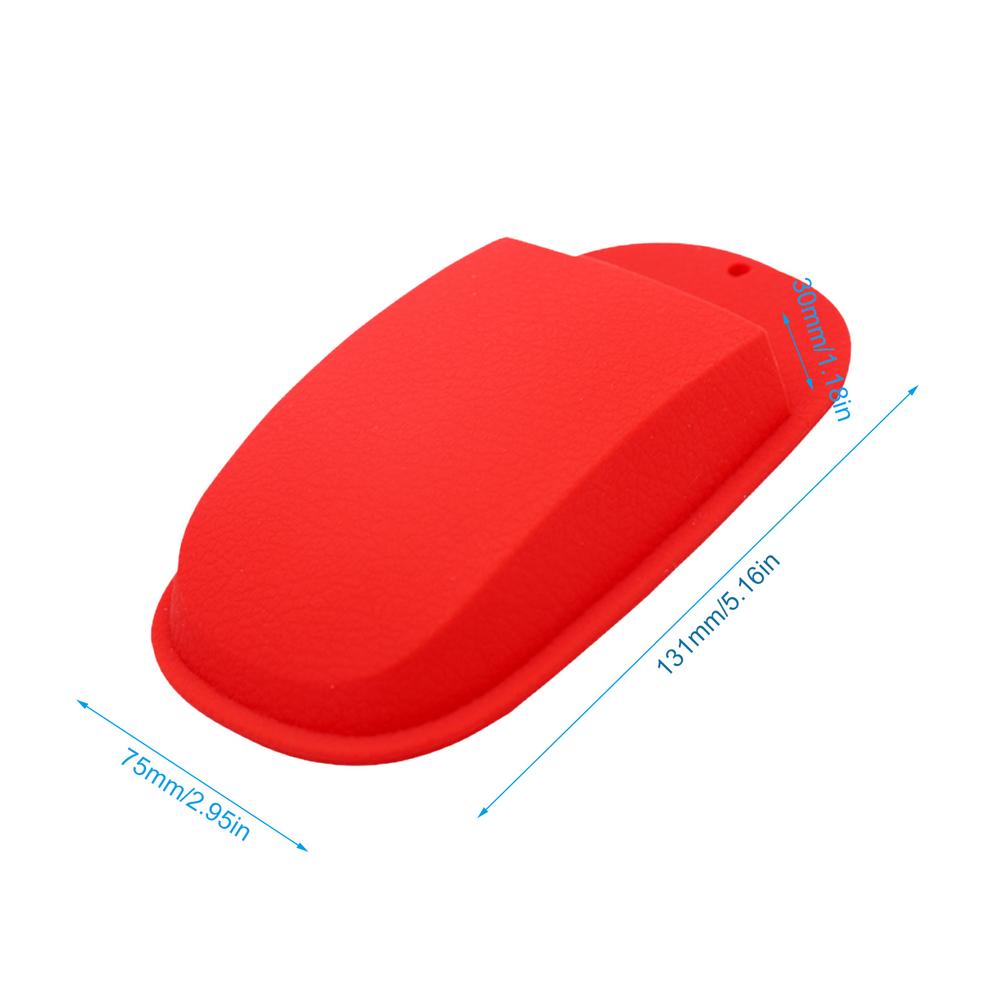 

Чохол-сумка для миші Захисний чохол Клейкий Для Magic Mouse Apple Бездротова миша 1/2 покоління Сумка для зберігання Можна клеїти будь-де Повторно використовується червоний