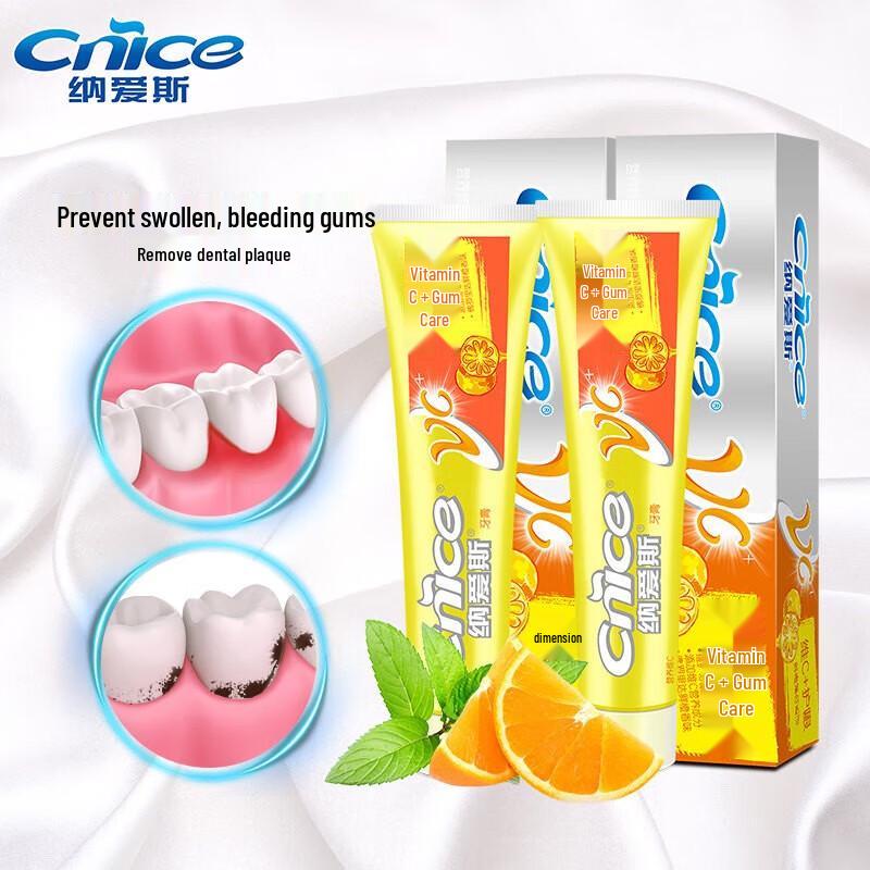 Nice Vitamin C Fresh Orange Mint Nutritional Toothpaste