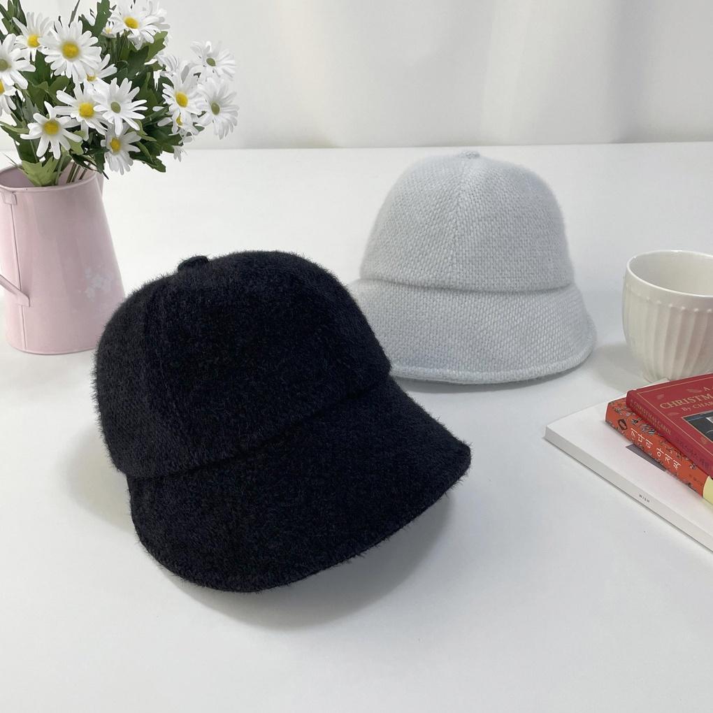 Women's and Men's Daily Fur Bonnet Bucket Hat